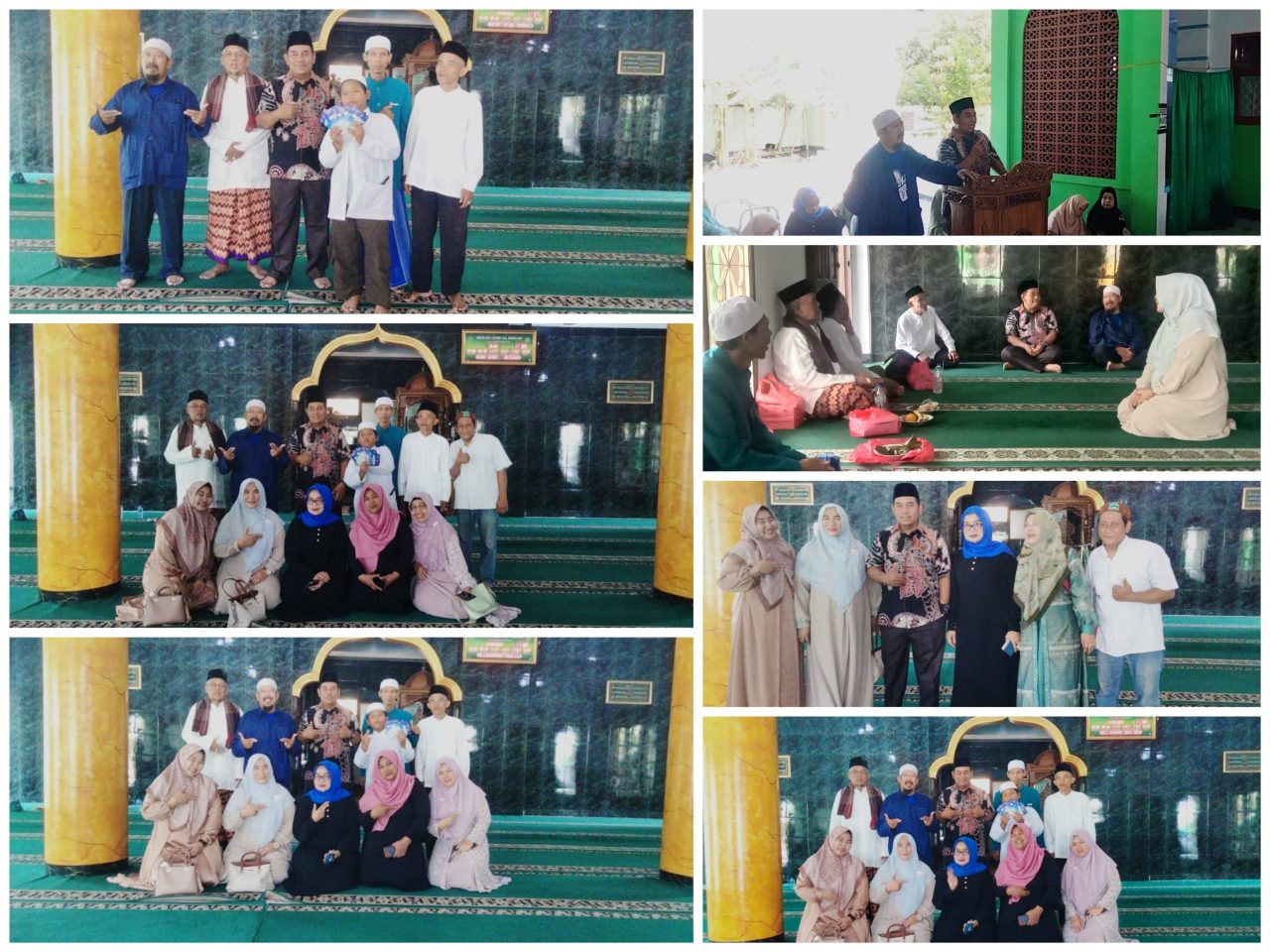 Jalin Silaturahmi, Caleg Partai PAN Hadiri Maulid di Kelurahan Kaliabang Tengah