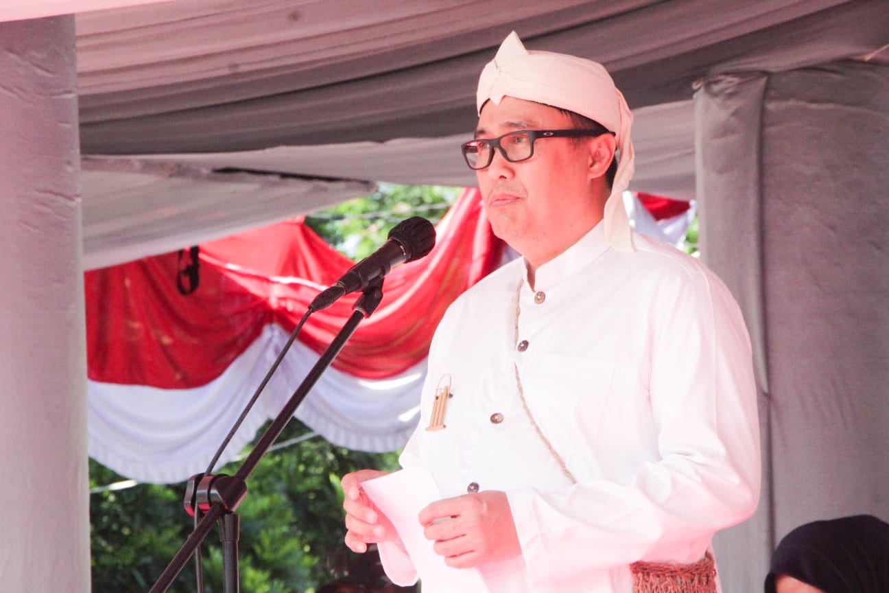 Pj Bupati Lebak Pimpin Upacara Hari Jadi ke-195 Kabupaten Lebak Tahun 2023