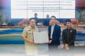 Pj. Bupati Lebak Terima Hasil Keputusan DPRD tentang LKPj Bupati Lebak Tahun Anggaran 2023