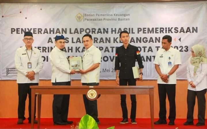 Pemkab Lebak Raih Opini WTP Ke-9 Kali Atas LKPD Tahun Anggaran 2023