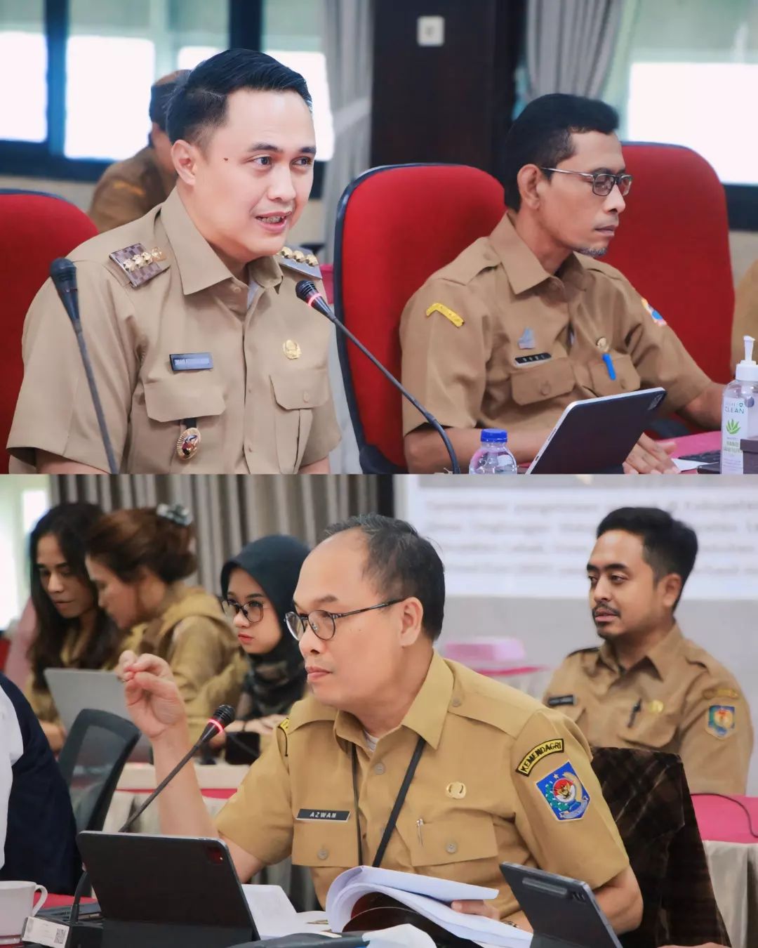 Evaluasi Triwulan 2, Penjabat Bupati Paparkan Laporan Capaian Kinerja ke Mendagri.