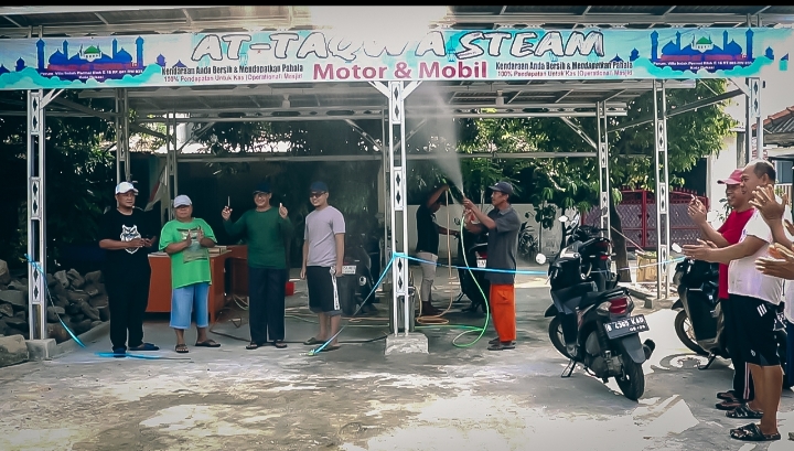 At Taqwa Steam Motor Hadir Di Vila Indah Permai Kota Bekasi