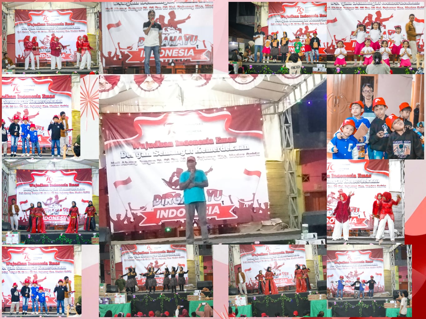 Semarak HUT RI ke-79, RT 002 RW 002 Kali Abang Bungur Gelar Panggung Gembira