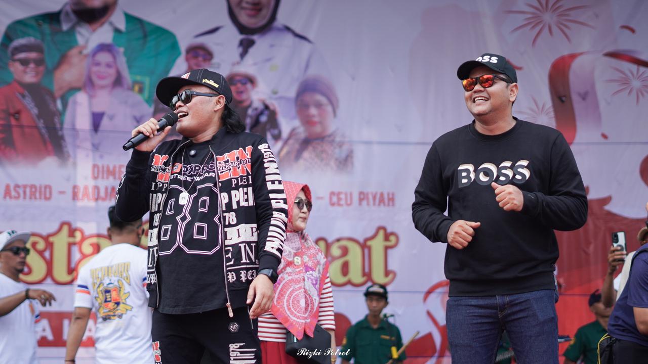 Ribuan Warga “Membludak” Hadiri Pesta Rakyat, Ada Sule dan Ade Astrid
