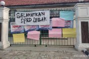 Warga Keluhkan Poster Demo DPRD Lebak, Ganggu Keindahan