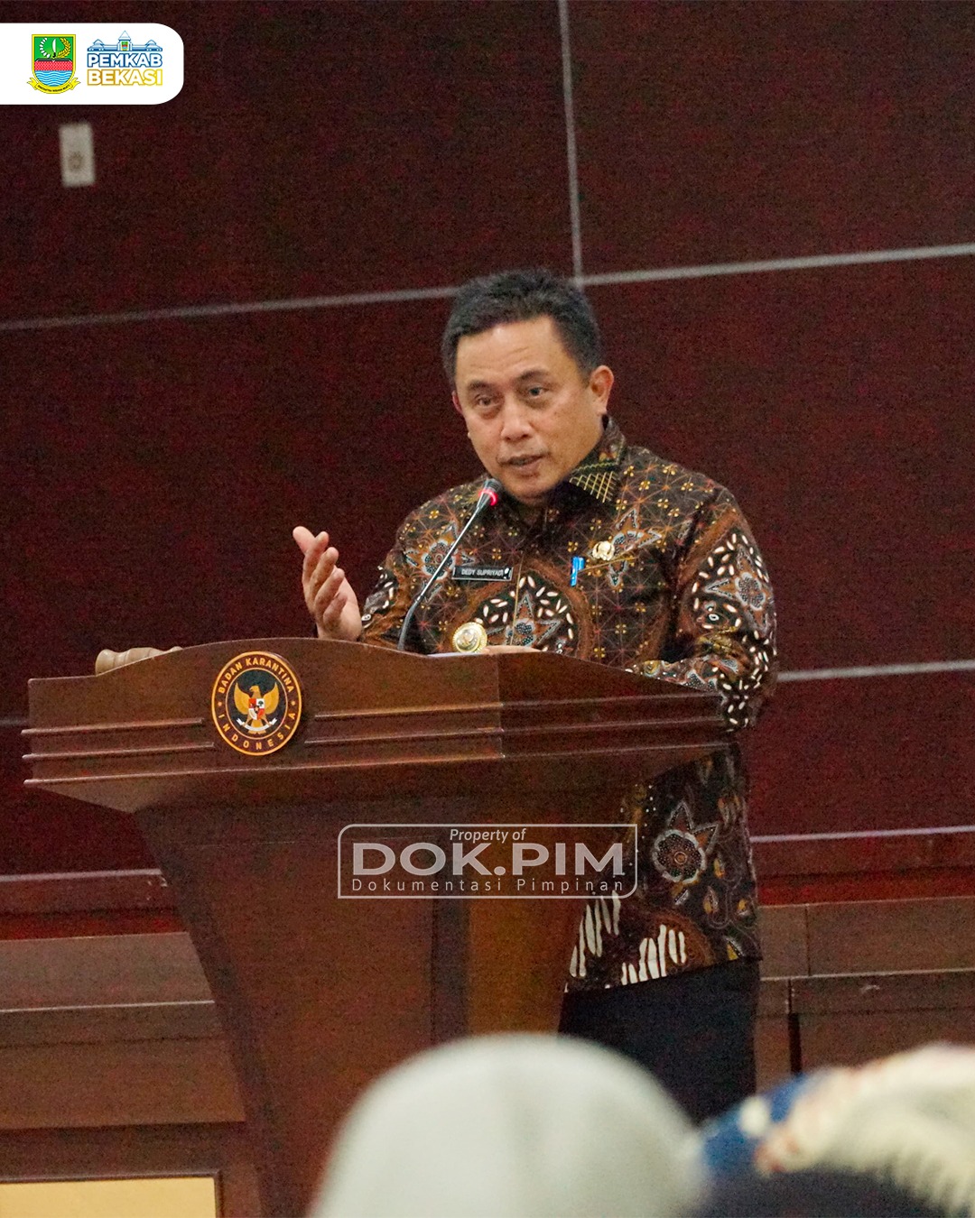 Pj Bupati Bekasi Apresiasi HMI Cabang Bekasi