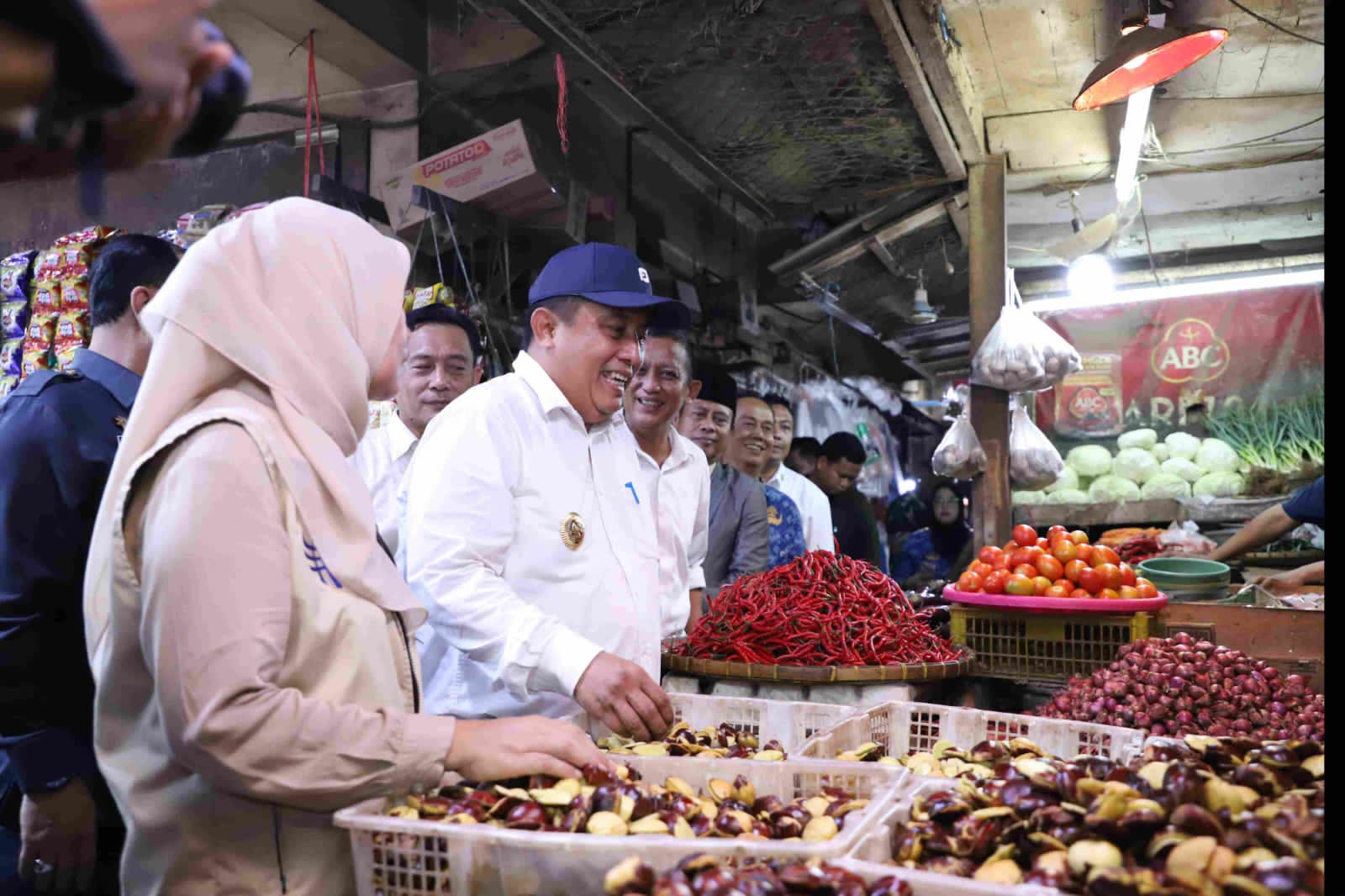 Ini Langkah Pj. Bupati Untuk Jaga Stok dan Harga Kebutuhan Pokok di Musim Hujan