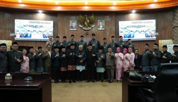 Peringati HUT Kota Bekasi ke 28, DPRD Serukan Bangkit Bersama