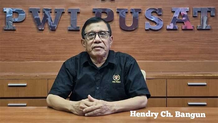 Ketua Umum PWI Pusat Hendry Ch Bangun Siap Lawan Informasi Menyesatkan di Sidang Dewan Pers