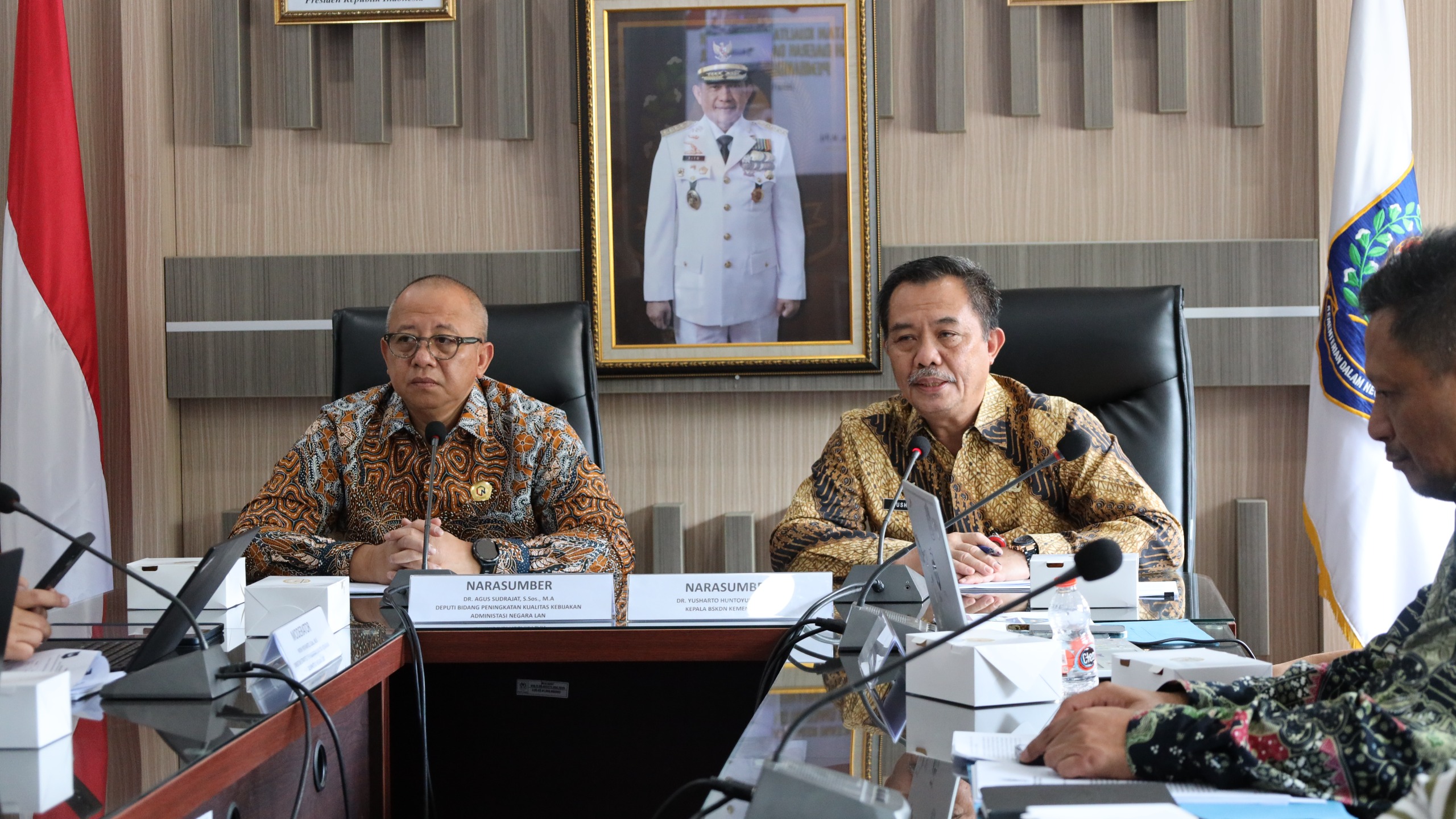 BSKDN Kemendagri dan LAN Kolaborasi Perkuat Kebijakan Daerah
