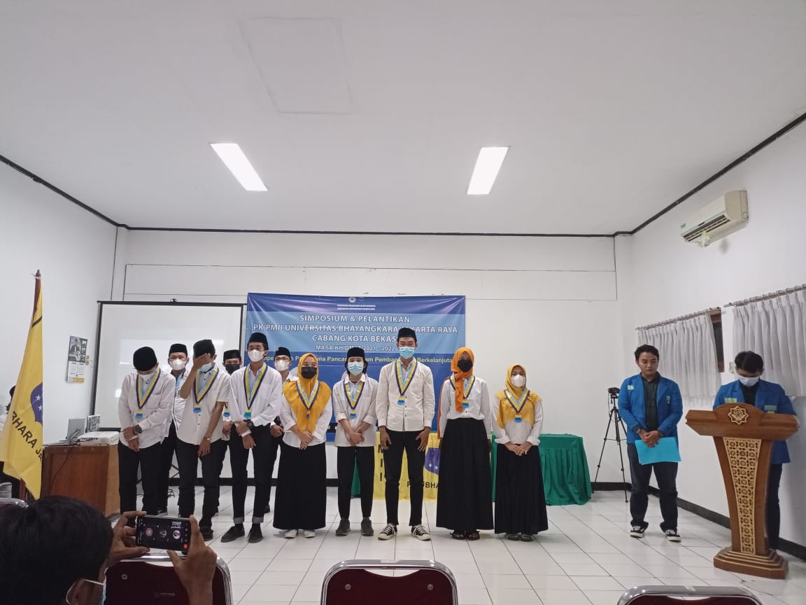 PMII Ubhara Gelar Simposium dan Pelantikan Pertama