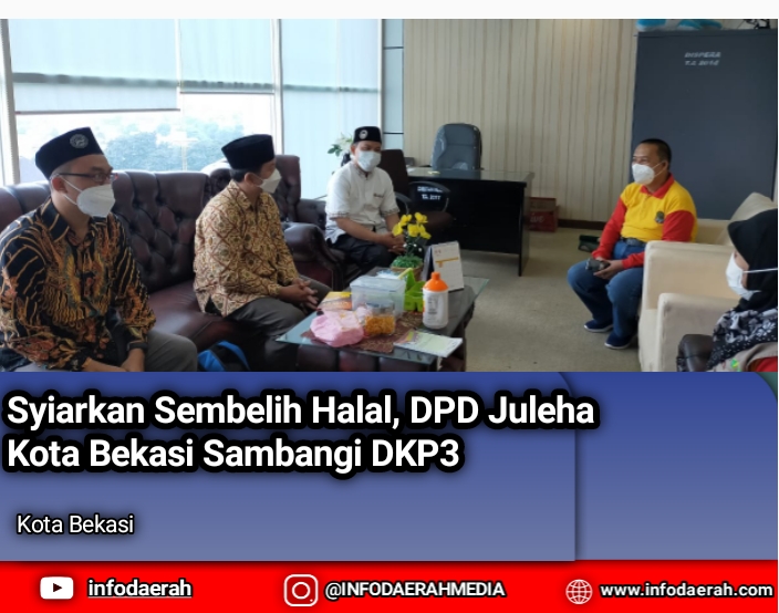 Syiarkan Sembelih Halal, DPD Juleha Kota Bekasi Sambangi DKP3