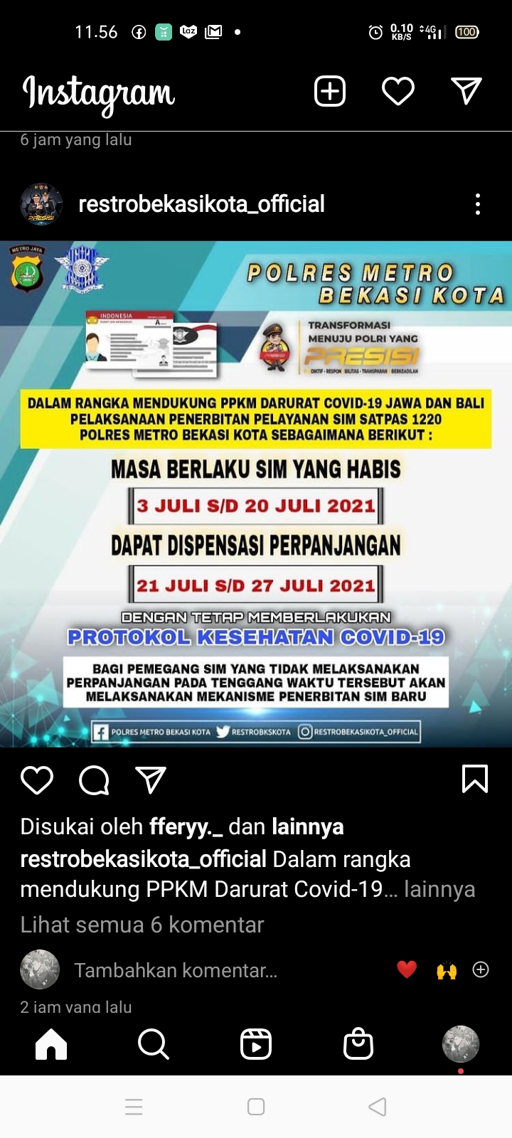 Mau Perpanjang SIM, Terkendala PPKM Darurat. Ini Dispensasi Polda Metro Jaya