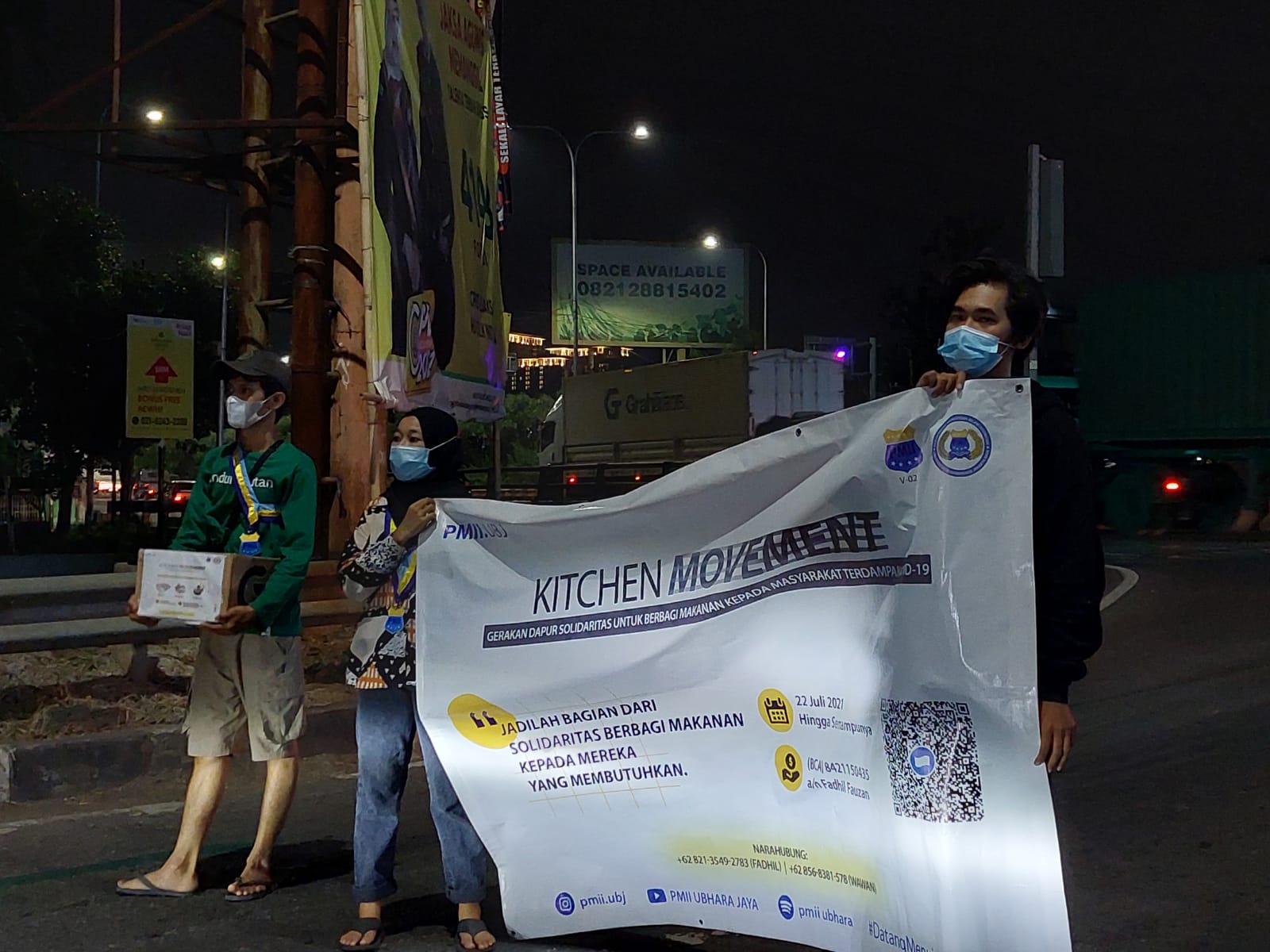 PMII Universitas Bhayangkara Menggagas Gerakan Filantropi