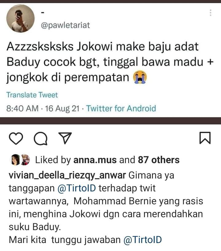 Tokoh Lebak Minta Aparat Usut  Terduga Penghina Pakaian Adat Baduy