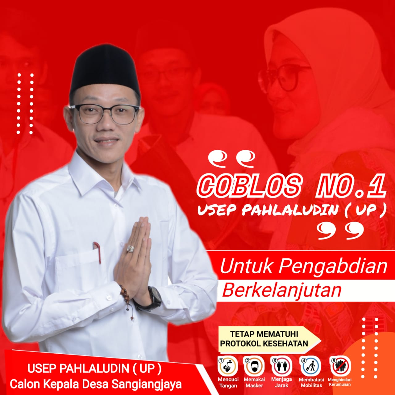 Jaro Usep Pahlaludin Siap Abdikan Diri  Lanjutkan Periode Kedua