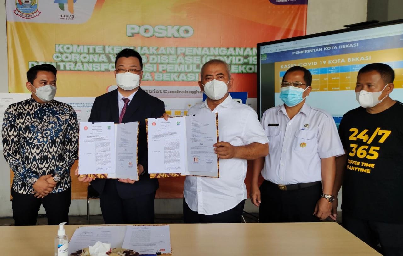 Wali Kota Bekasi Tandatangani PKS Dengan PT Kami Plant Indonesia Terkait Pengelolaan Sampah Terpadu