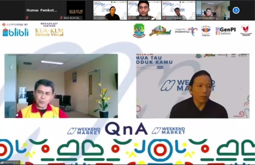 Peluncuran Weekend Market, Kolaborasi Pemerintah Kota Bekasi dengan GenPi Bekasi dan BliBli.com