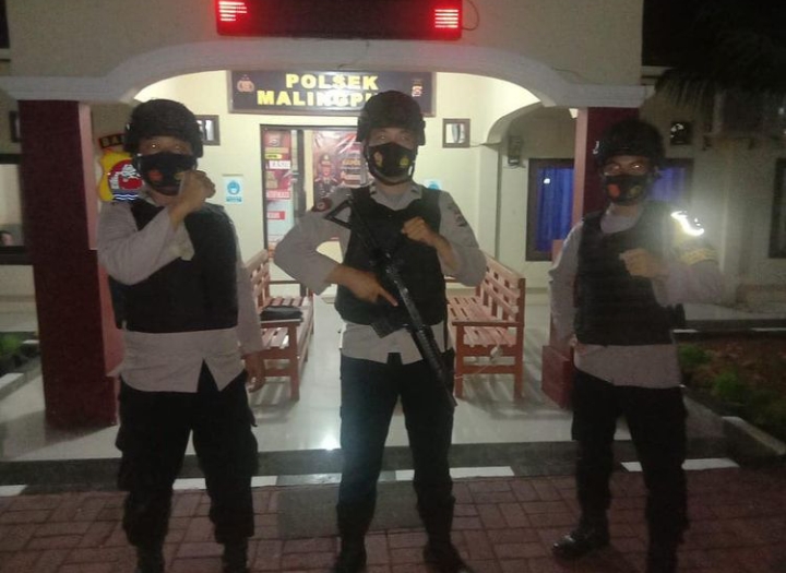 Menjaga Kondusifitas Polsek Malingping Polres Lebak Perketat Sispam Mako