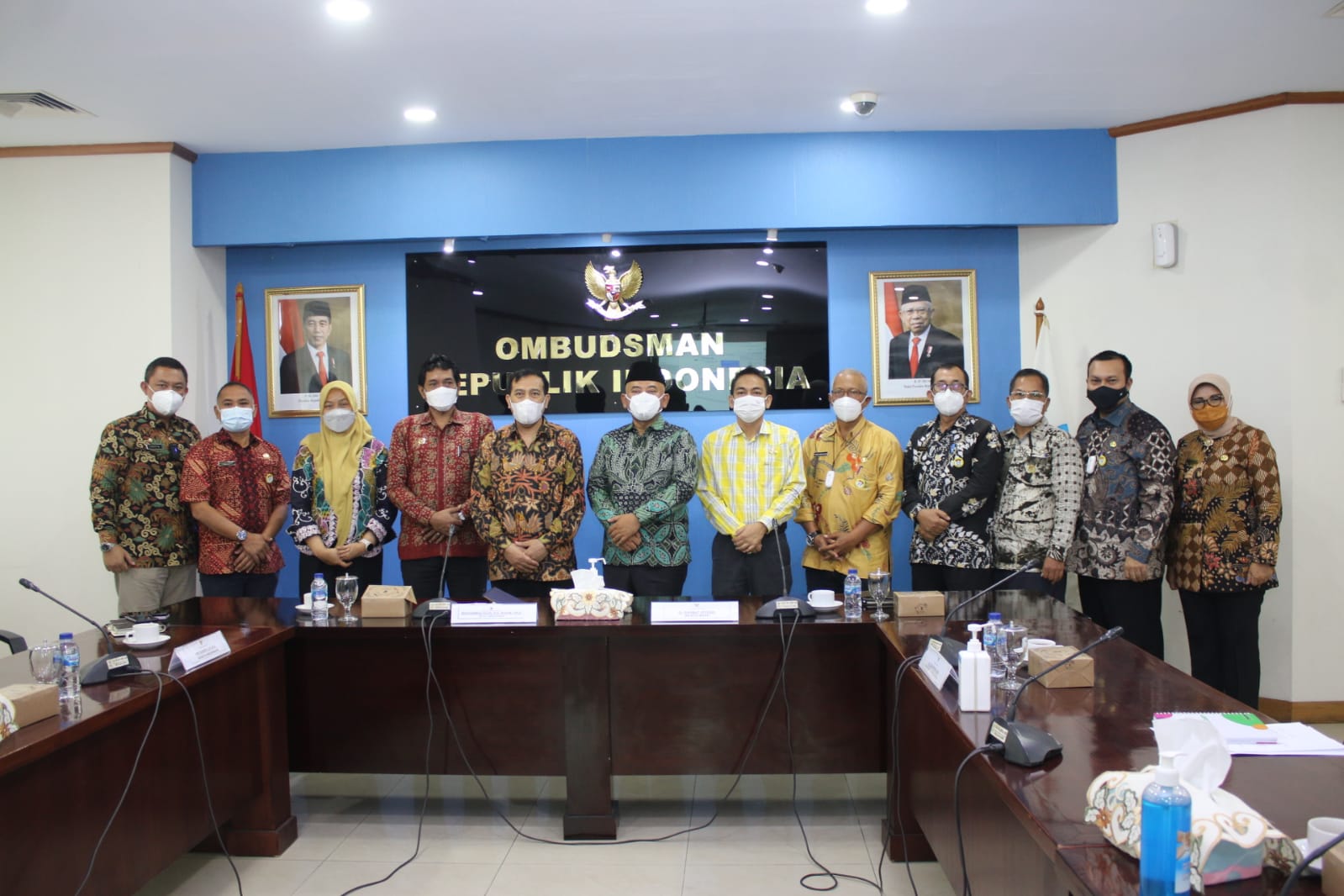 Audiensi Wali Kota Bekasi Dengan Ketua OMBUDSMAN RI  Bahas Kerjasama Pengawasan Pelayanan Publik