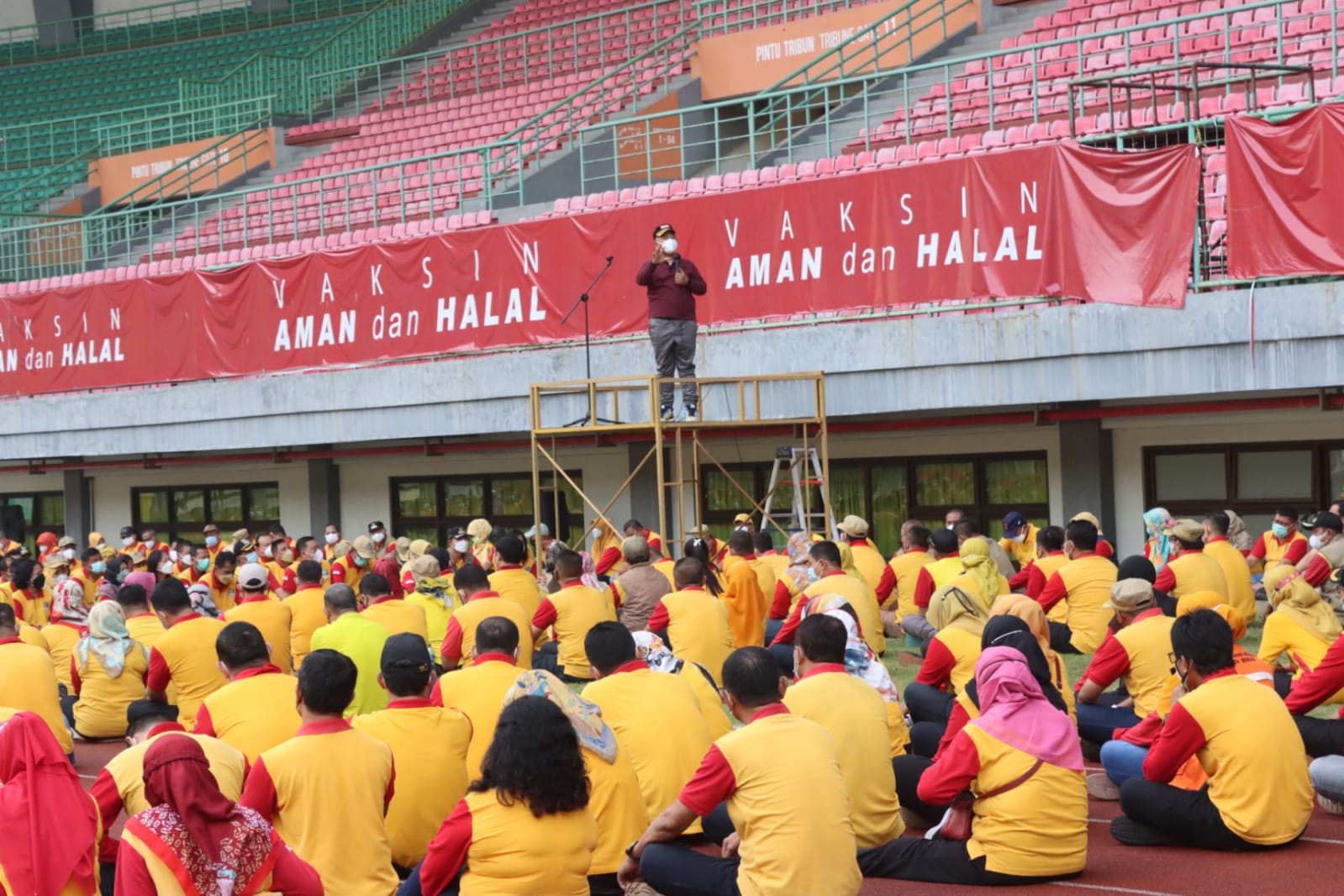 Wali Kota Paparkan Kasus Aktif Isoman Hanya 34 Jiwa Di Kota Bekasi Saat Di Kumpulkan para Penjabat Pemkot Bekasi
