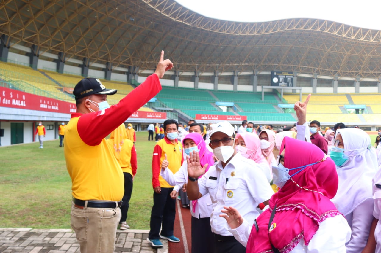 Kumpulkan Kepala Sekolah, Wali Kota Tegaskan Guru Untuk Terdata Sudah Tervaksin