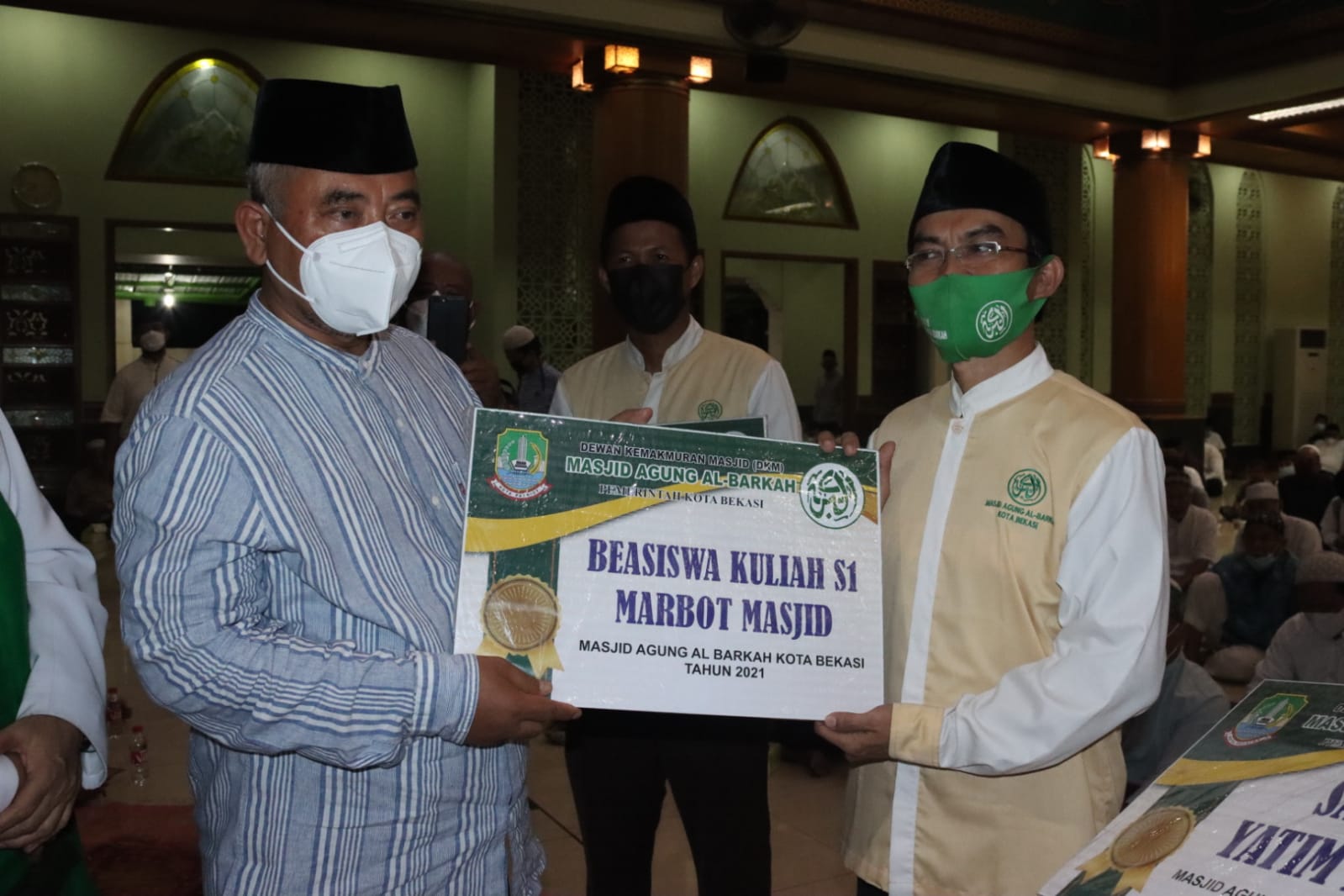 Wali Kota Bekasi Hadiri Maulid Di Mesjid Al-Barkah Kota Bekasi