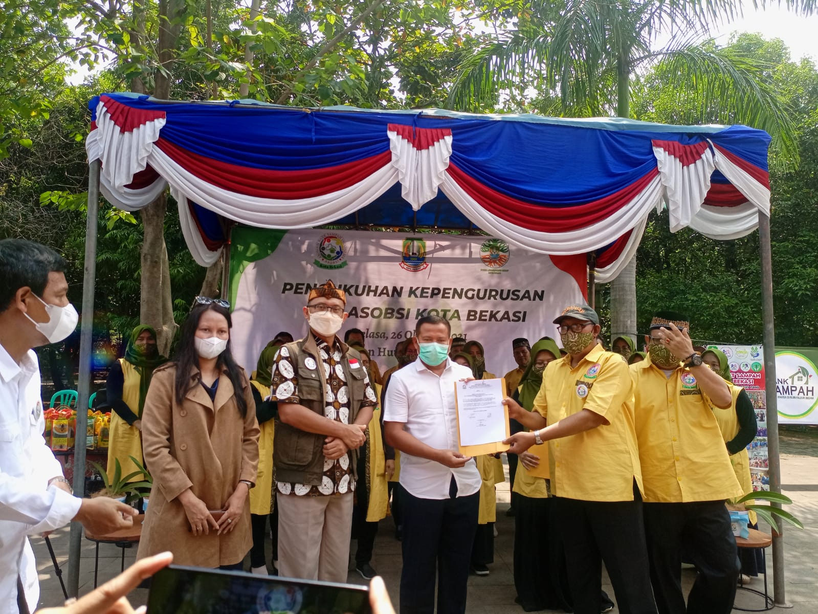 Hadiri Pelantikan DPD ASOBSI Kota Bekasi, Ketua DPRD : “Sampah Kita Jadi Tanggung Jawab Kita Bersama”