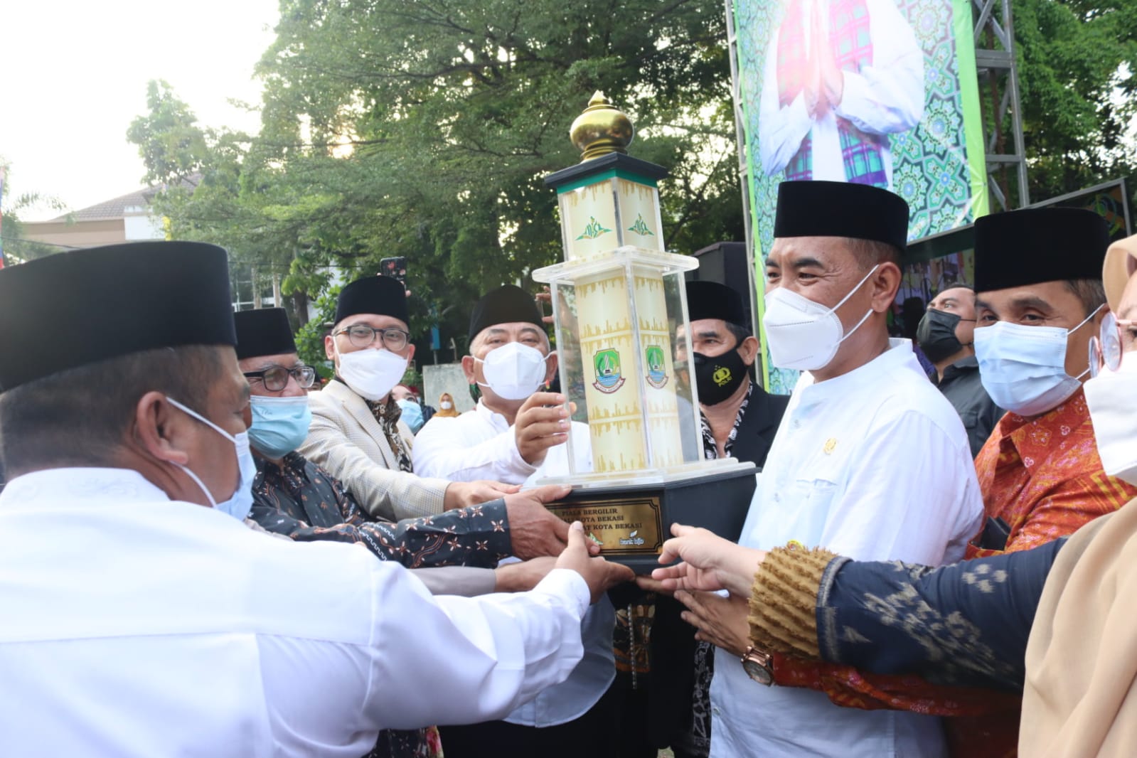Wali Kota Bekasi Tutup Giat MTQ KE 23 Tingkat Kota Bekasi Tahun 2021