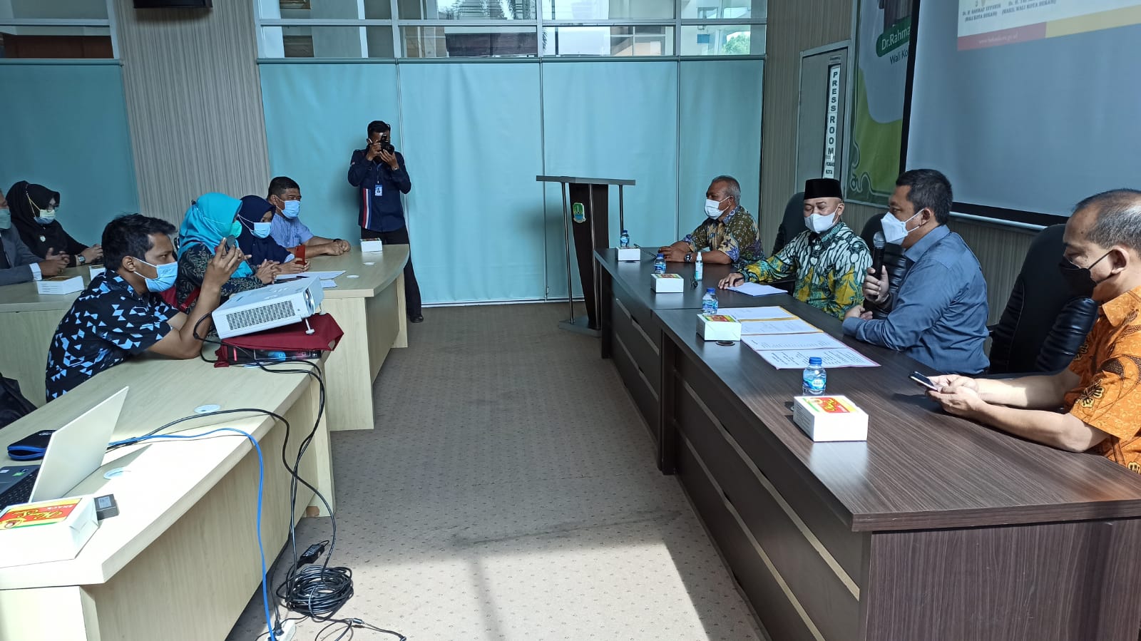 Wakil Bupati Bangka Tengah Kunker Ke Kota Bekasi