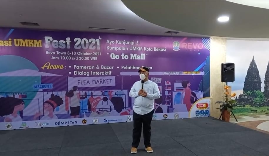 WaliKota Bekasi Buka Kegiatan Bekasi UMKM Fest 2021