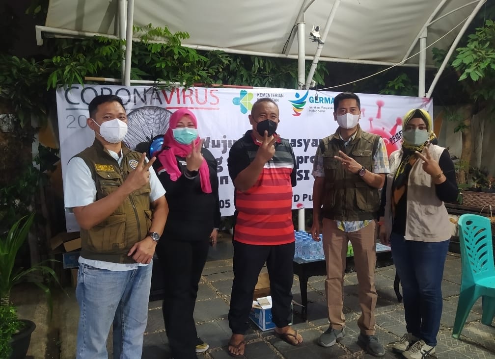 VLAMINGGO, PROGRAM VAKSINASI MALAM MINGGU DI KELURAHAN KRANJI