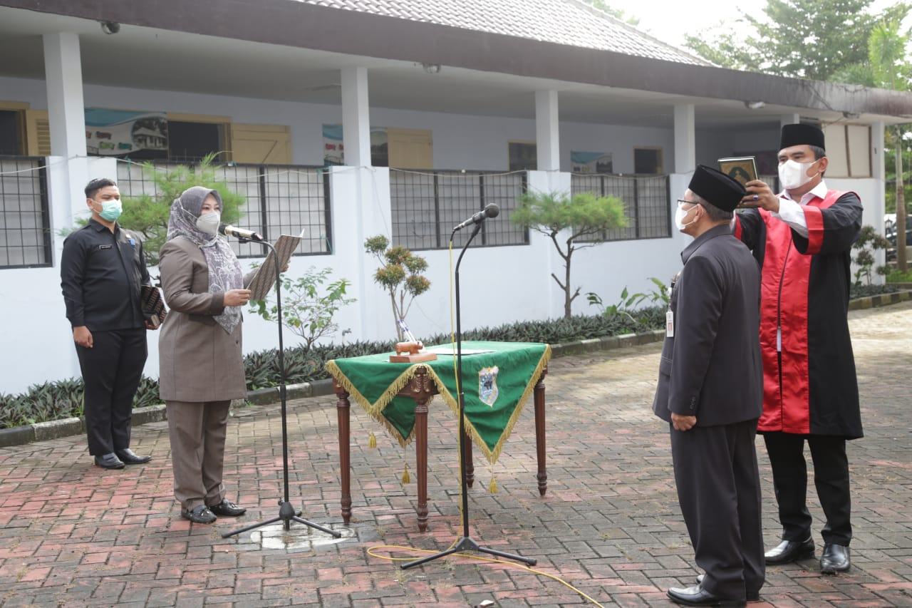 Taufik Hidayat Resmi Dilantik Jadi Penjabat Sekda Pandeglang