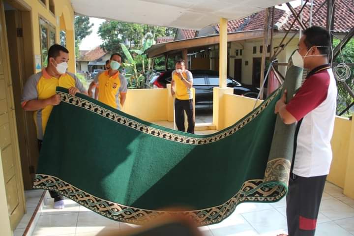 Sambut Maulid Nabi, Polres Lebak Lakukan Ini