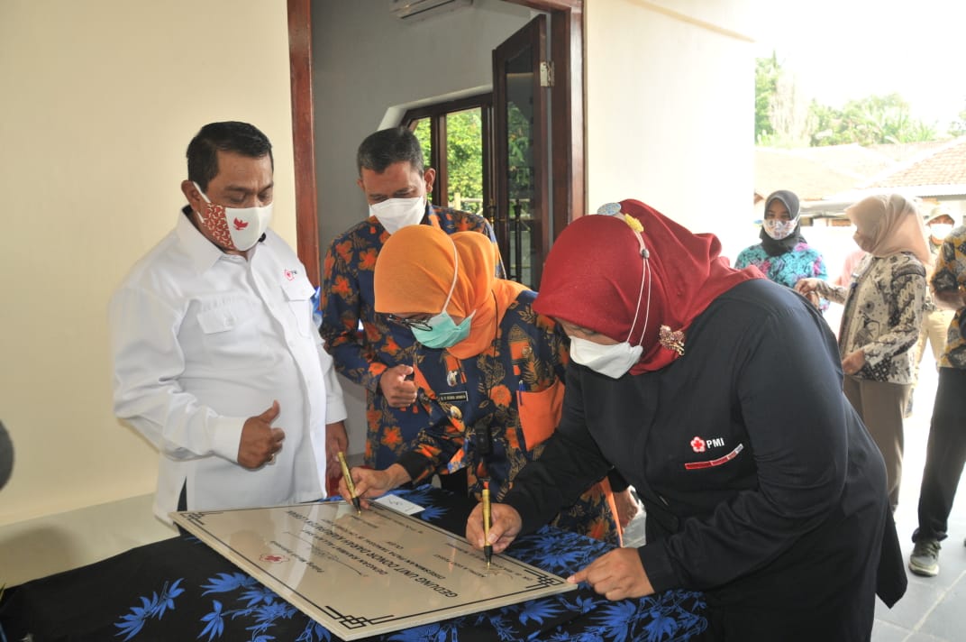 Bupati Lebak Resmikan Gedung UDD PMI Lebak