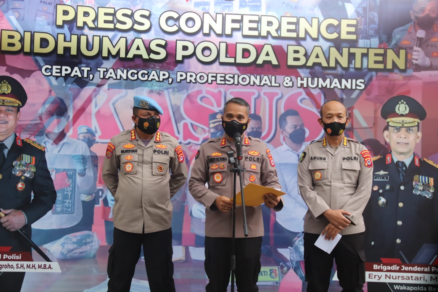 Brigadir NP yang Banting Mahasiswa Ditahan Polda Banten