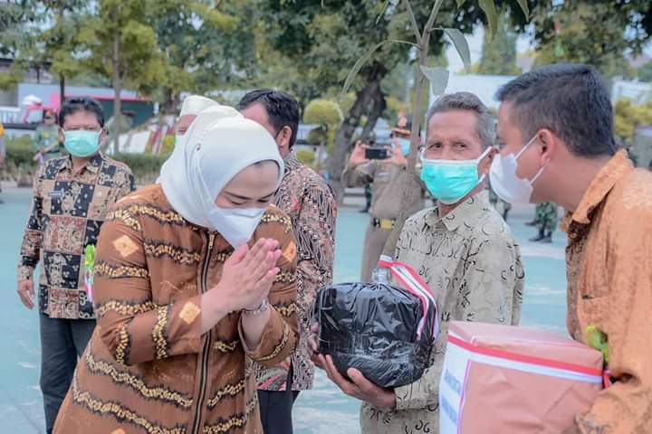 Bupati Cellica membuka Bhakti Siliwangi Manunggal Satata Sariksa (BSMSS) Tahun 2021
