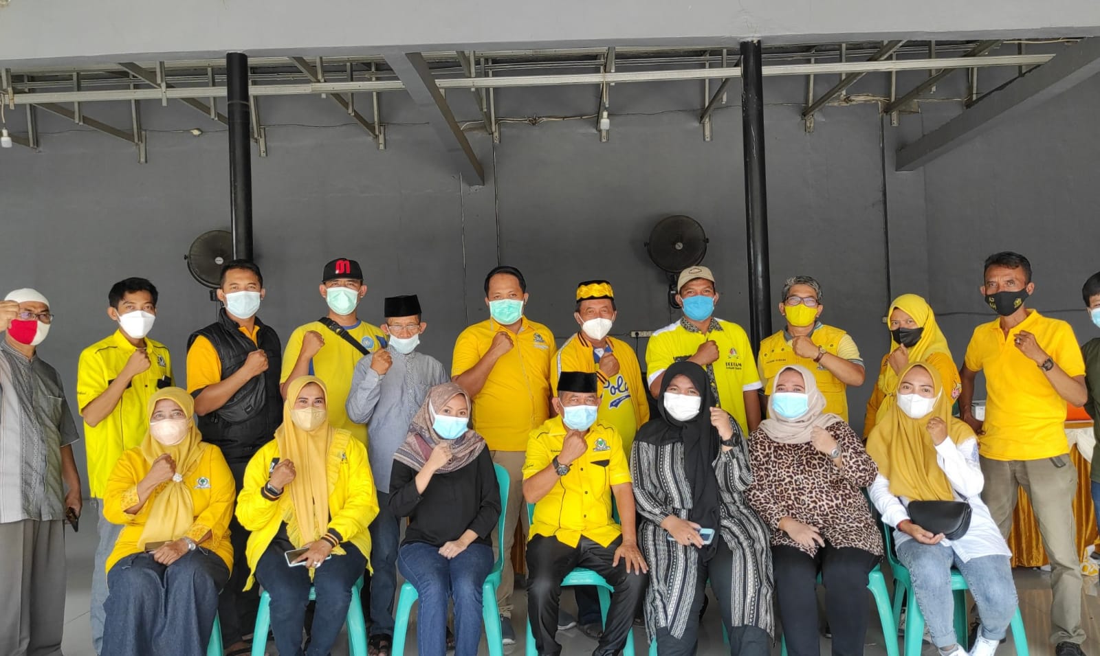 Peringati Hari Jadi ke 57 Partai Golkar Bekasi Utara Gelar Vaksinasi