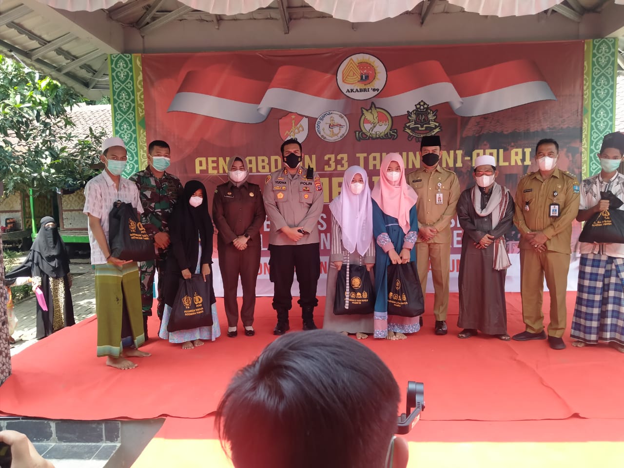 33 Tahun Pengabdian, Alumni Akabri Angkatan 89 Gelar Vaksinasi dan Bakti Sosial di Ponpes Jamiatul Ikhwan