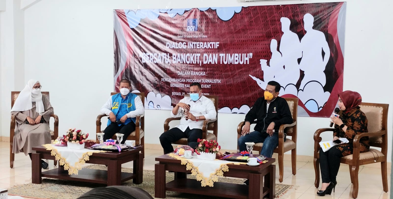 Pemerintah Kota Bekasi Bersama RRI Pro 3 Dan RRI Net Gelar Siaran Langsung Dialog Interaktif Dalam Rangka Memperingati Hari Sumpah Pemuda Ke – 93