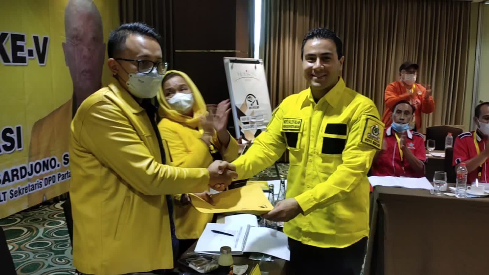 Nofel Saleh Hilabi Terpilih Secara Aklamasi Menangkan Musda V DPD Golkar Kota Bekasi