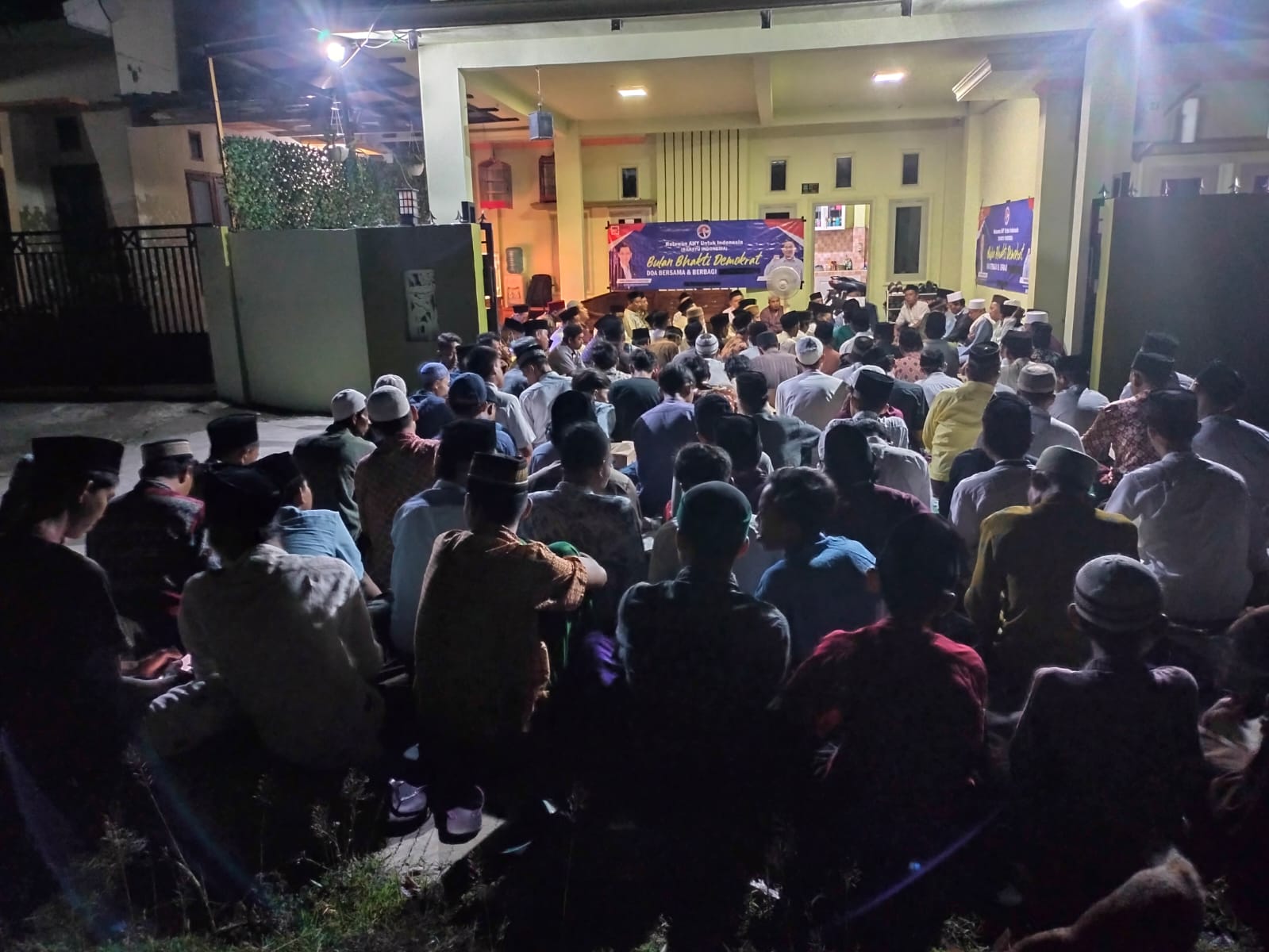 Relawan AHY dan Tokoh Agama di Kabupaten Serang Gelar Dzikir