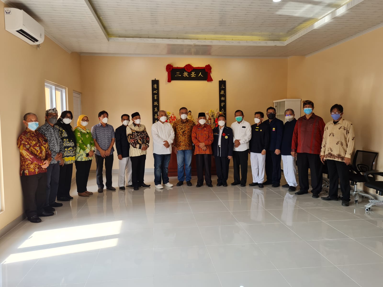 Wali Kota Bekasi Hadiri Peresmian Pusdiklat Majelis Agama Buddha (Magabutri)