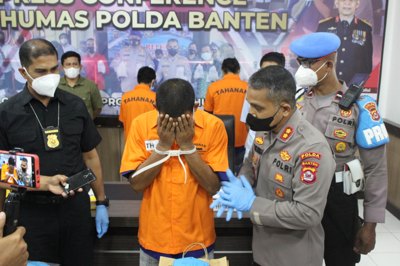 Polda Banten Ungkap Jaringan Besar Narkoba Lintas Daerah
