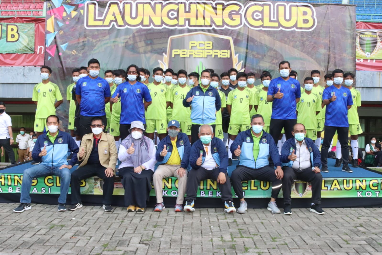 Wali Kota Bekasi Launching Club PCB PERSIPASI Kota Bekasi