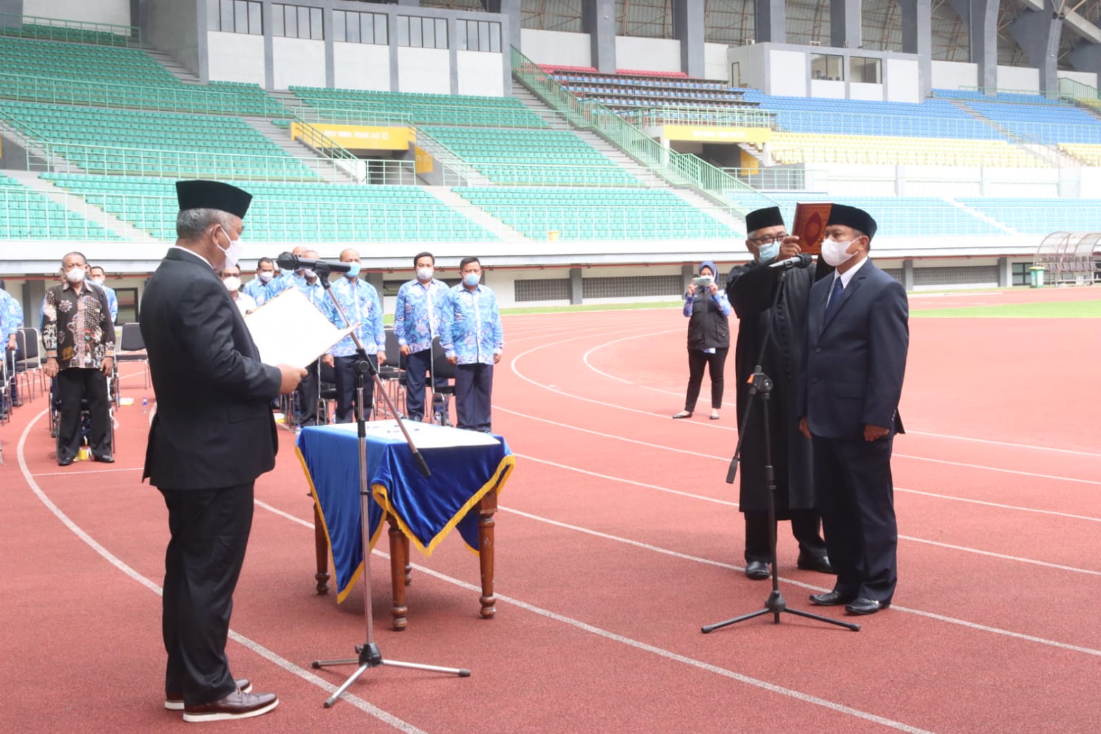 Wali Kot Bekasi Lantik Dirut Perumda Tirta Patriot Periode 2021 – 2026