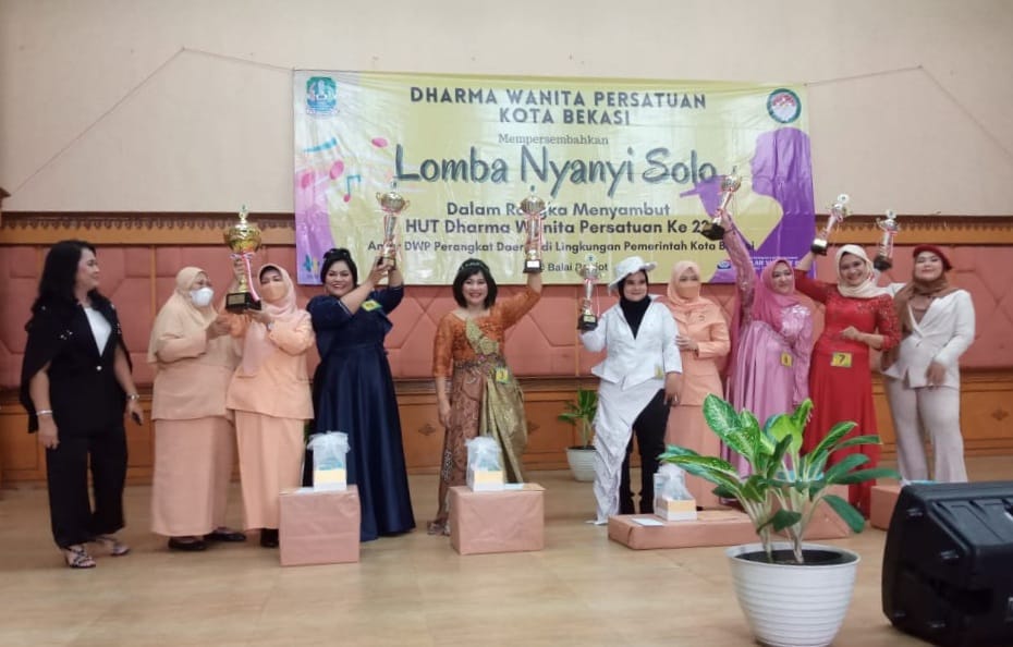 12 Orang Maju Ke Final Lomba Nyanyi Solo DWP Kota Bekasi