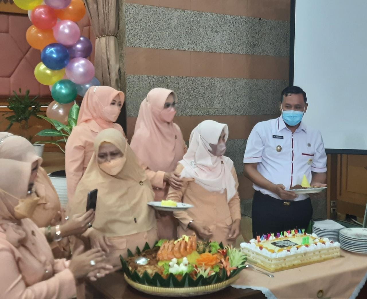 Wakil Wali Kota Bekasi Hadiri Puncak HUT Dharma Wanita Persatuan Di Gedung Balai Patriot