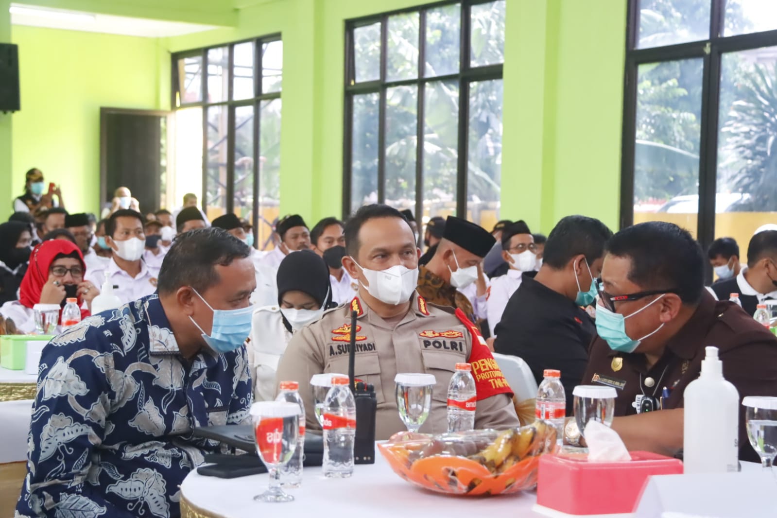 Wakil Wali Kota Bekasi Tri Adhianto Tjahyono Hadiri Pelantikan Pengurus Pokdarkamtibmas Bhayangkara Bekasi Selatan