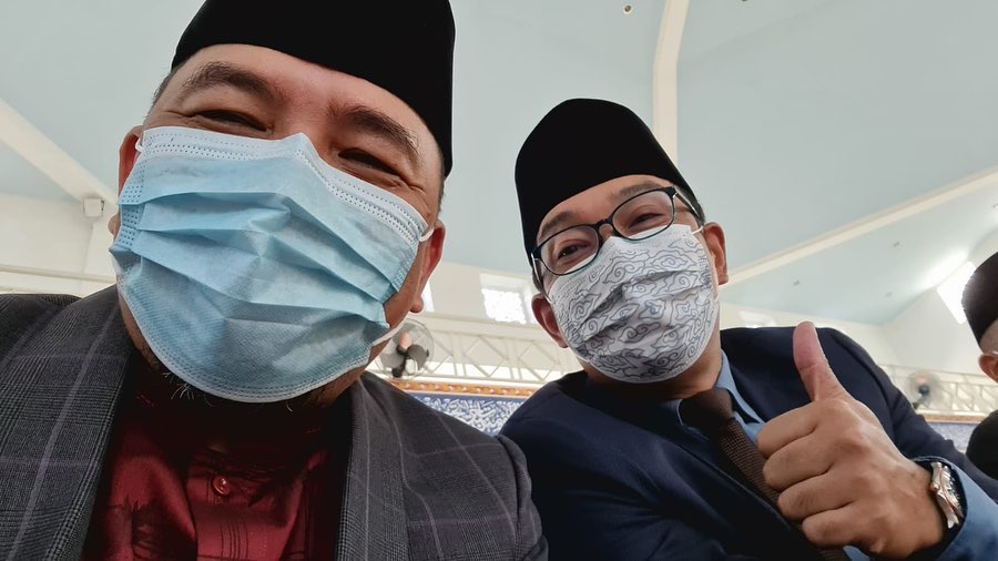 Heri Koswara Silaturahmi dengan Kang Aher dan Kang Emil